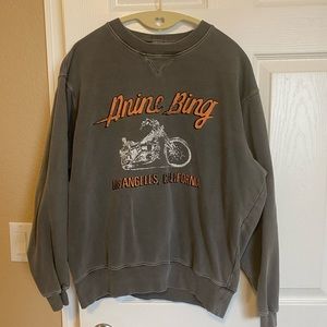 Anine Bing Motorcycle Sweatshirt